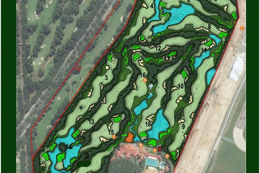 Robert Trent Jones Golf Trail Map